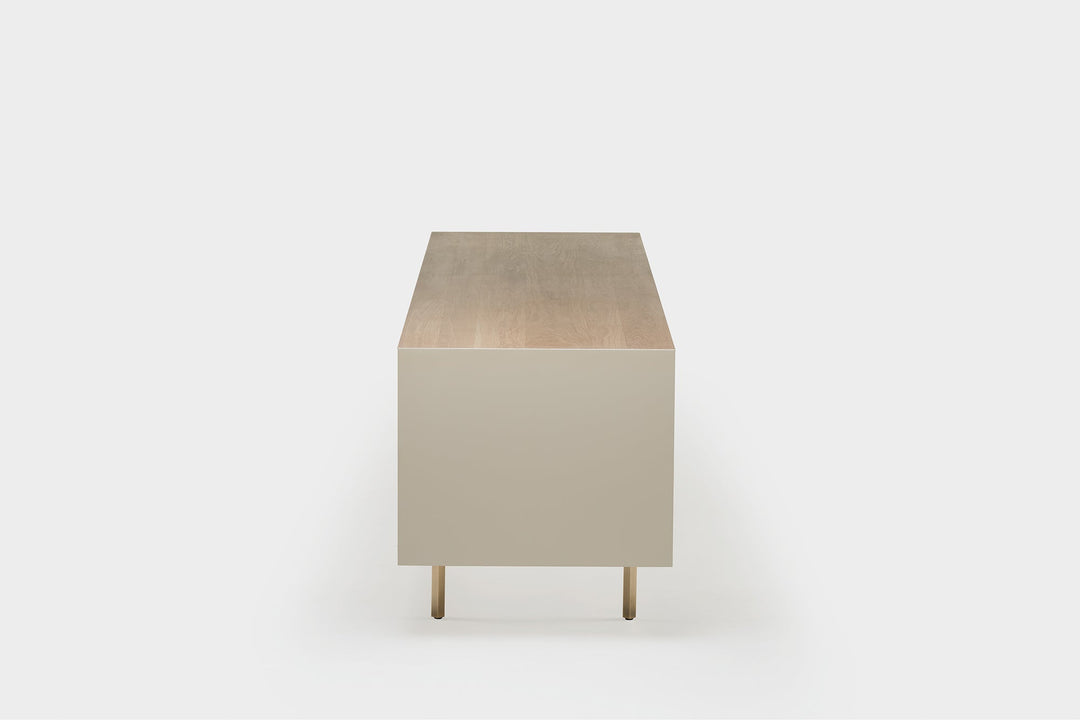 WHITE OILED OAK & BONE GLOSS HDF