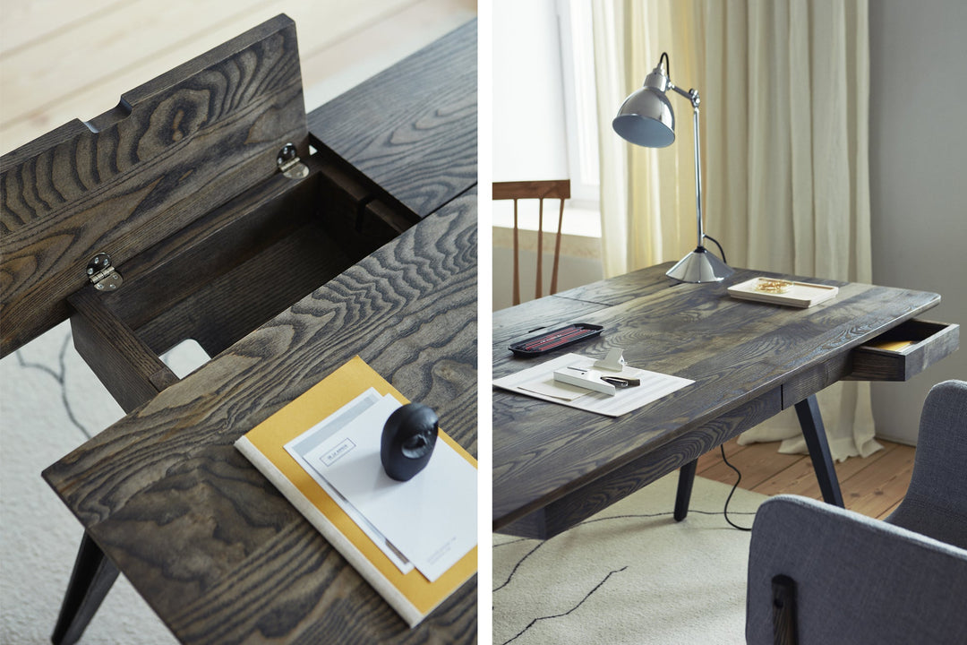 BLACK OILED ASH & CAST IRON