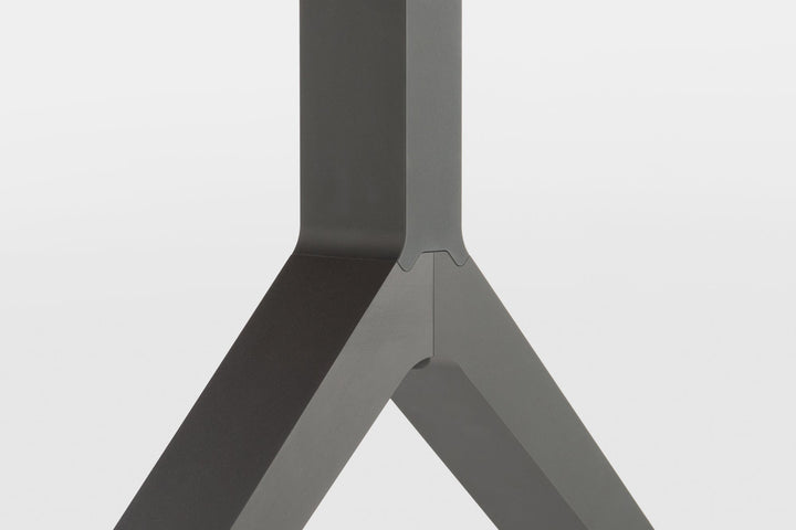 DANISH OILED WALNUT & BLACK ANODISED ALUMINIUM