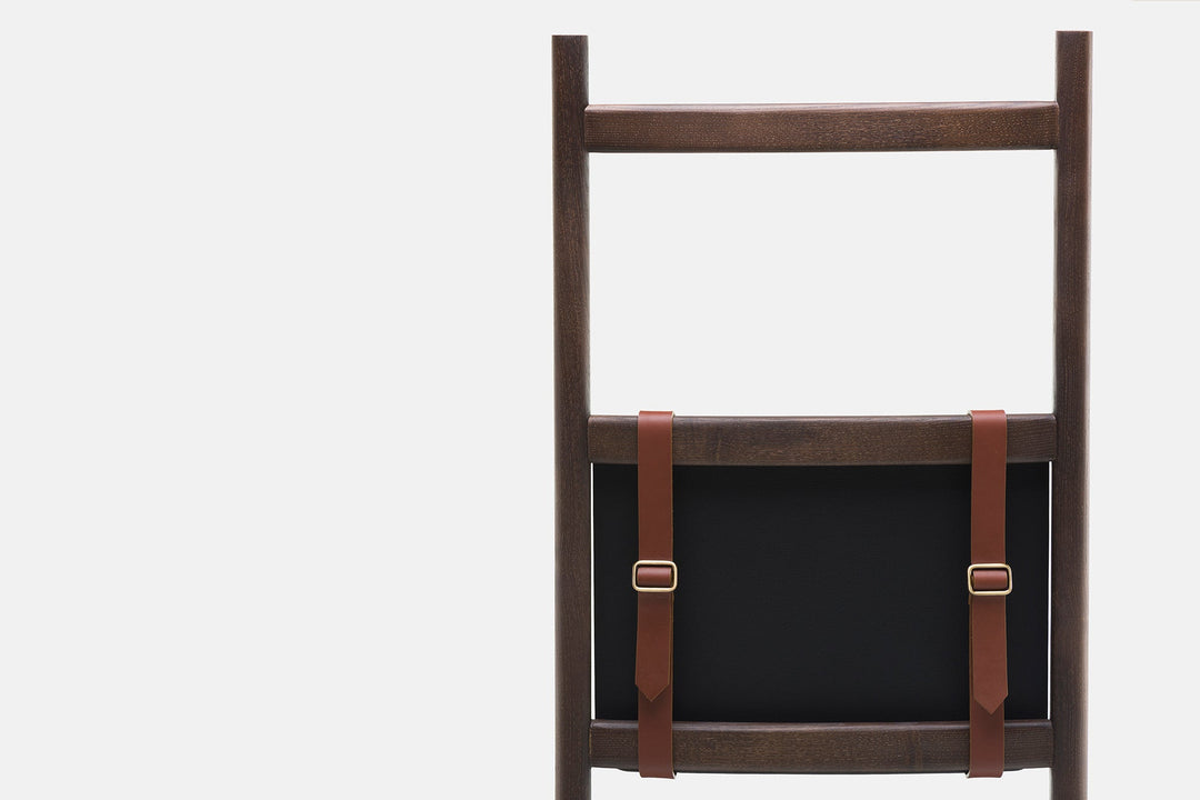 BLACK LEATHER (+ SHAKER CHAIR)