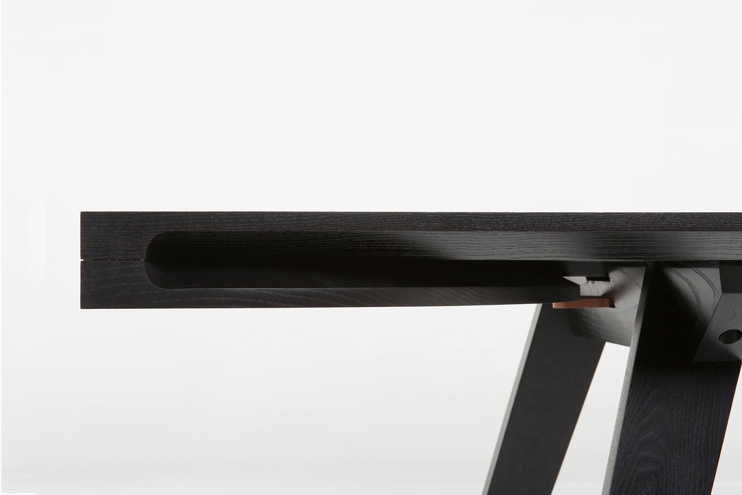 BLACK PAINTED ASH (WIDE)